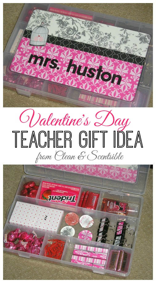Valentine's Day Teacher Gift - Clean and Scentsible